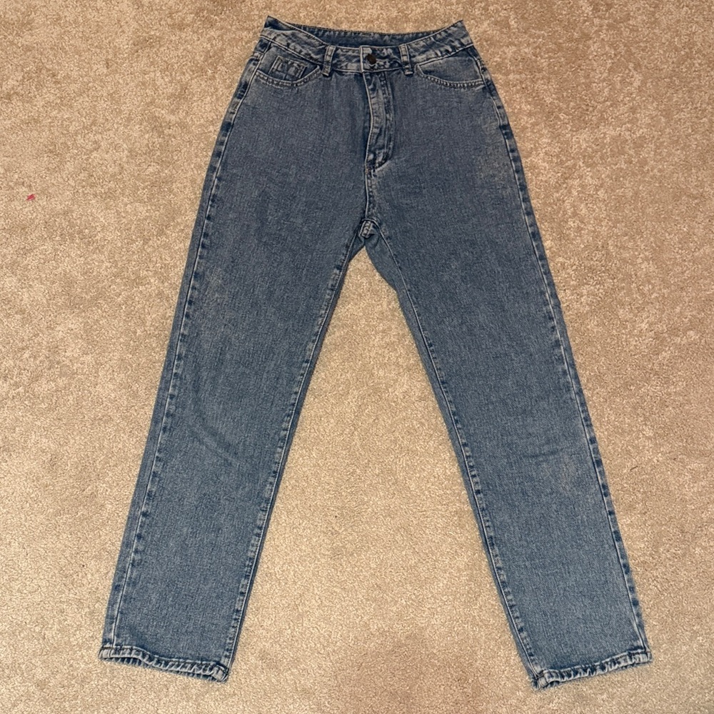 SHEIN Women's Blue Denim Jeans